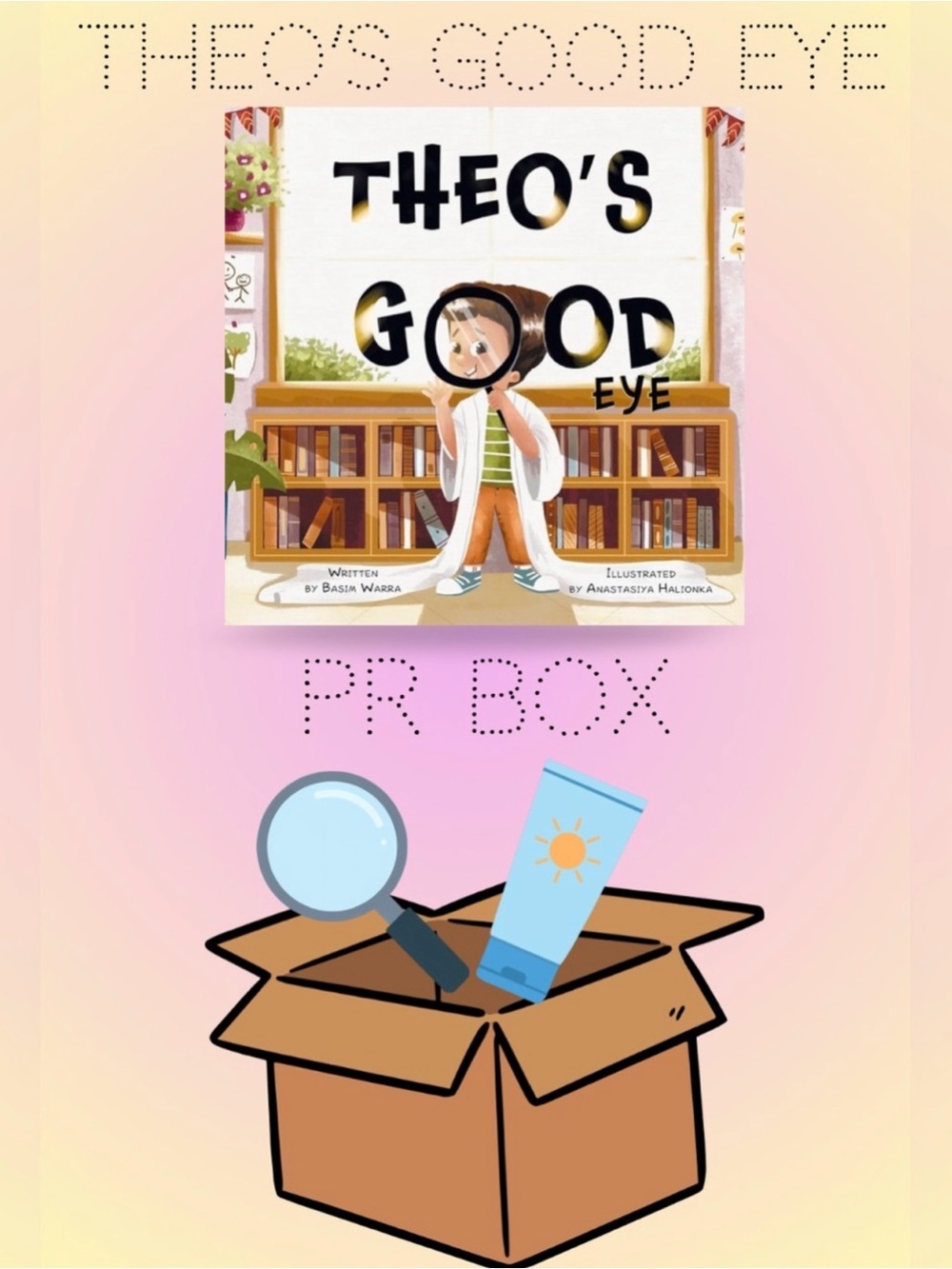 PR BAG for Theo’s Good Eye: Children’s Book on Skin Cancer Prevention